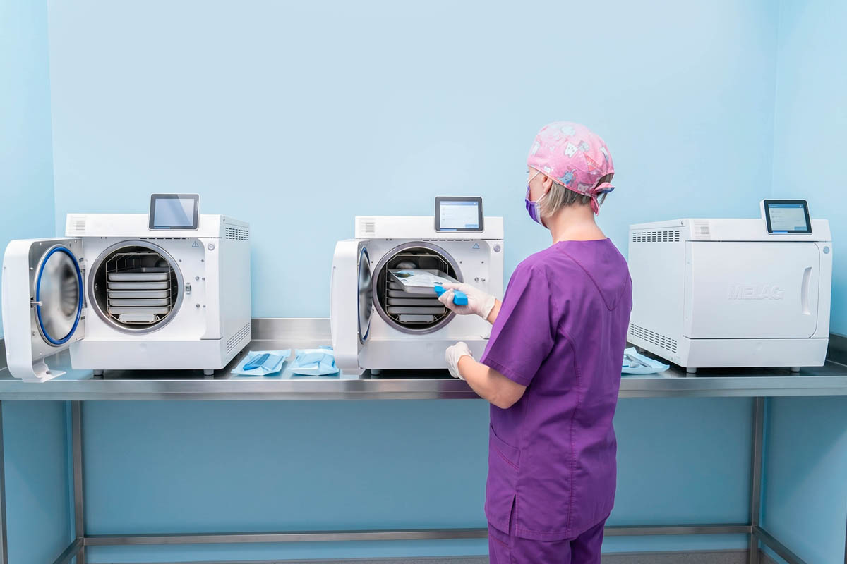 Area di sterilizzazione del Centro Chirurgico
